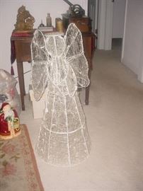 Large lighted angel