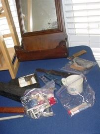 Large collection of shaving tools and collectibles