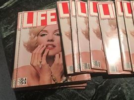 Original Life Magazines in MINT Condition with Marilyn Monroe on Cover
