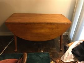 Cherry Drop-Leaf Table
