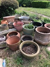 All Sizes of Terra Cotta Flower Pots