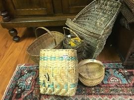 Nice Group of Handmade Baskets