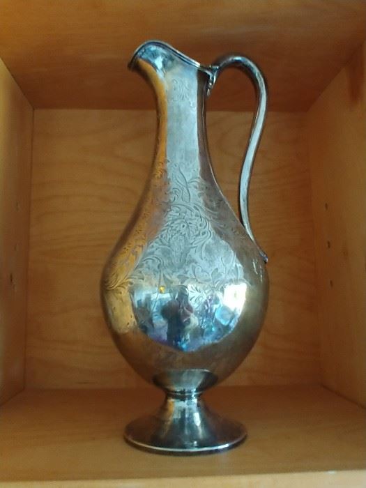HAND crafted SILVER tankard