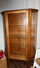 AntiqueCurioCabinet