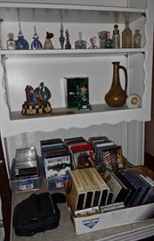 Perfume Bottles, DVD's