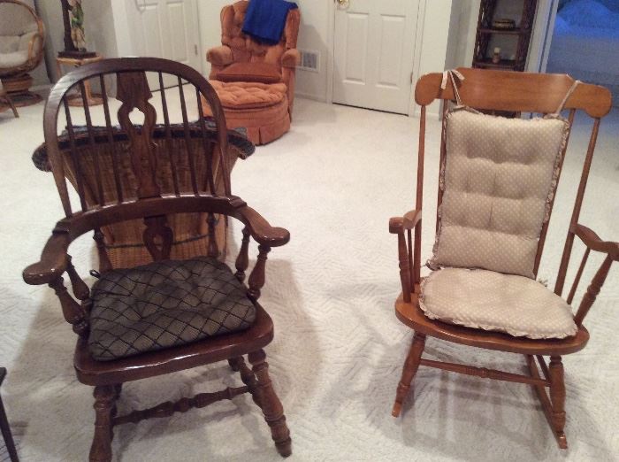 SOLID WOOD OCCASIONAL CHAIRS