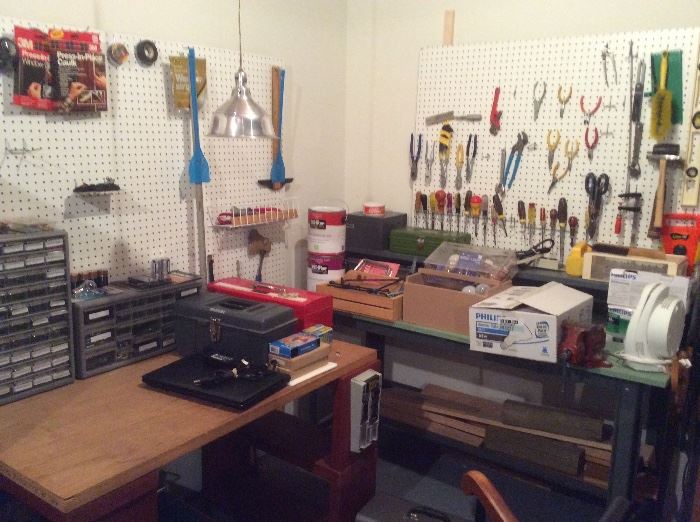 TOOLS AND WORK SHOP ITEMS