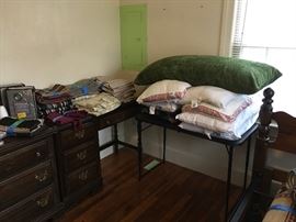 Student desk and Chester drawers