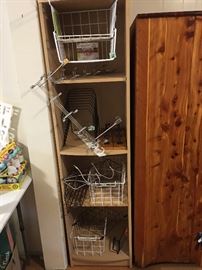 Shelving unit and storage accessories