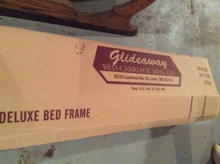 new in box bed frame