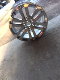 4 NEW GMC 20 inch  RIMS with sensor