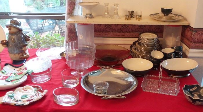 China, glass, dinnerware