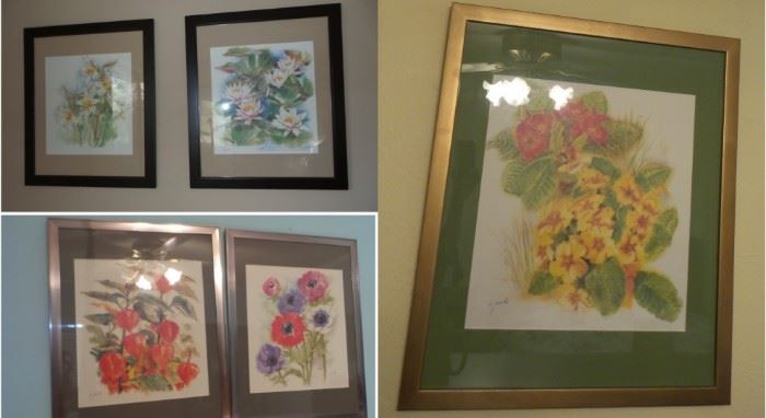 Framed art: limited editions, originals and prints