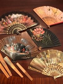 Oriental fan collection