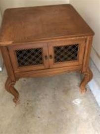 French style end table