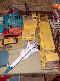 Vintage toys. Tonka, Buddy L and more