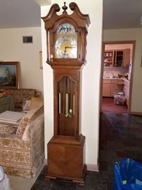 Colonial Manufacturing Co. Grandfather clock
