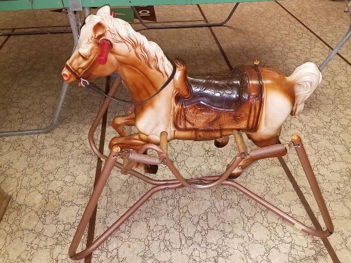 Vintage rocking horse