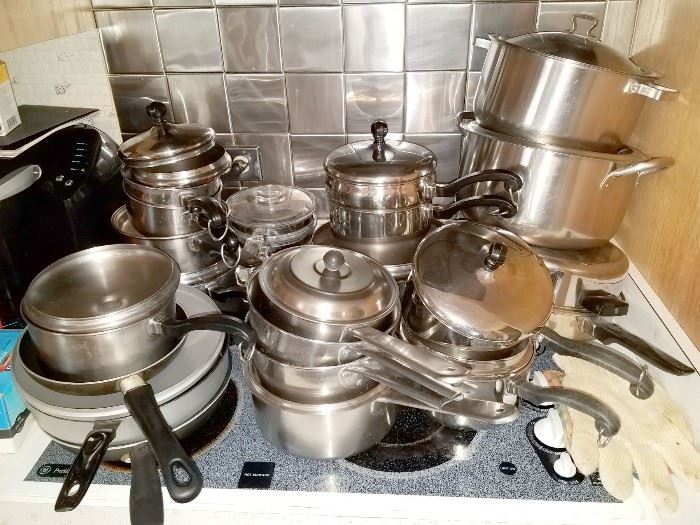 Lots of pots and pans