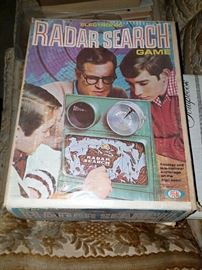 Vintage electronic Radar Search game