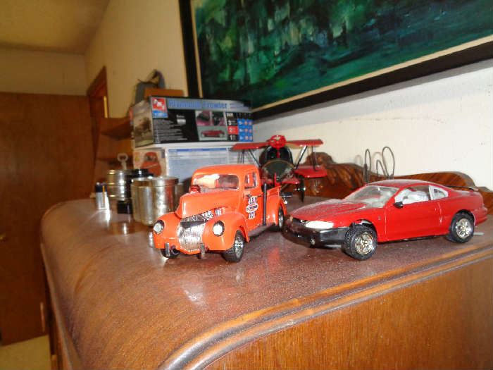 many model cars