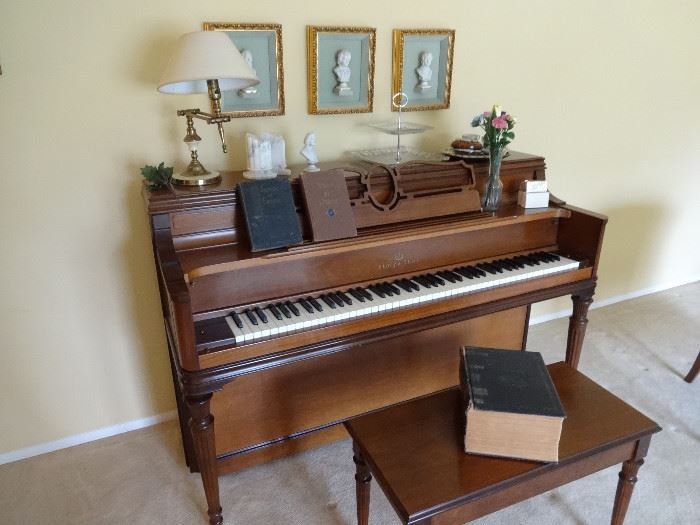 Story & Clark upright piano. One owner and in mint condition