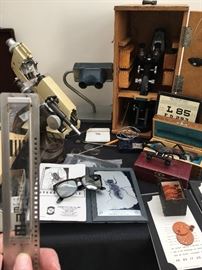 Optometrist Oddities and Kinei Microscope