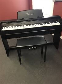 Casio Privia  PX-750 electronic piano and bench