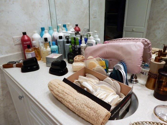 TOILETRIES, for your hair, nails, and any type of grooming