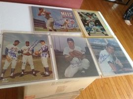 New York Mets Autographed 8X10 Photo's 
