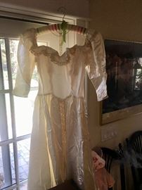 Antique wedding dress 