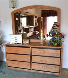 BEDROOM PIECES - DRESSER WITH MIRROR