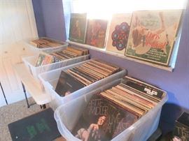 GREAT SELECTION OF VINYL RECORDS
