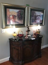 Black Marble Top Server 