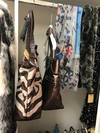 Assorted Purses And Handbags