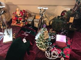 LARGE Collection Of Christmas And Holiday Decorations