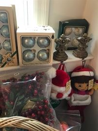 LARGE Collection Of Christmas And Holiday Decorations