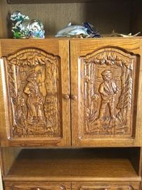 Detailed Carving Bookcase, from Germany