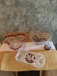 Hofbauer German Crystal "Bird" Collection