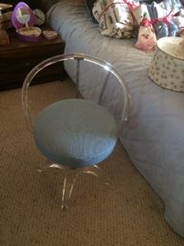 Very Cool Acrylic Bedroom Chair