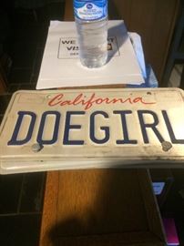 Personalized License plates