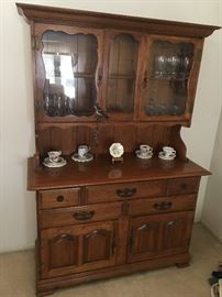 Maple China Cabinet