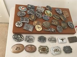 Lots of Belt Buckles