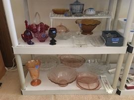 Fenton, Carnival, Depression Glass