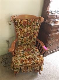Floral Rocker