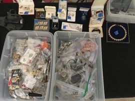 Costume Jewelry - some sterling