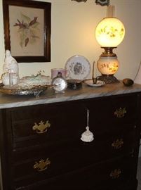 Marble top Victorian dresser 