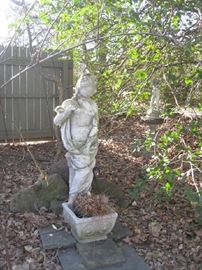 Victorian Cast Stone Statue