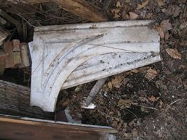 Parts to  Marble Fireplace