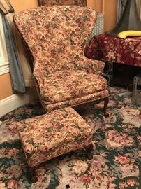 Victorian Ladies Fireside Chair